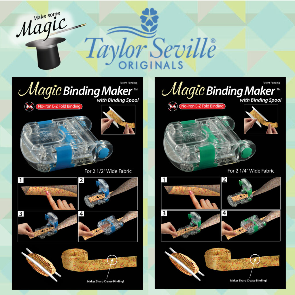Taylor Seville Magic Binding Maker - 2 1/2