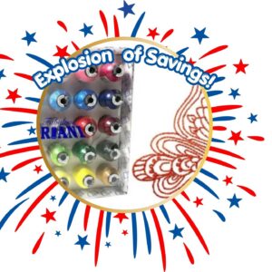 Floriani 12-weight 30 Spool Embroidery Thread Set