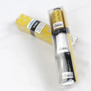 Floriani 3 Spool Embroidery Thread Set - Art Deco Black & White