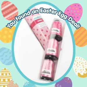 Floriani 3 Spool Embroidery Thread Set - Carnation Pink