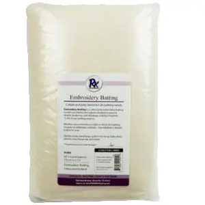 RNK Embroidery Batting 60" x 15 yards