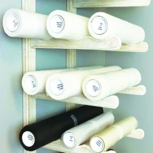 RNK Whitewashed Wooden Stabilizer Rack