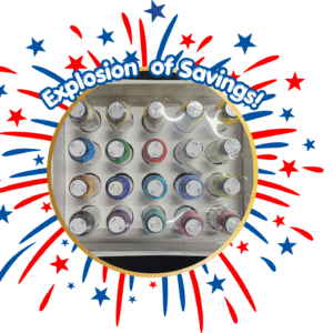Jenny Haskins Metallic Embroidery Thread Set - 20 colors!